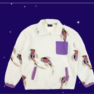 Size large Taylor Swift official merch koi fish warm pull over